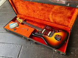 1965 Fender Jaguar Sunburst with hardshell case