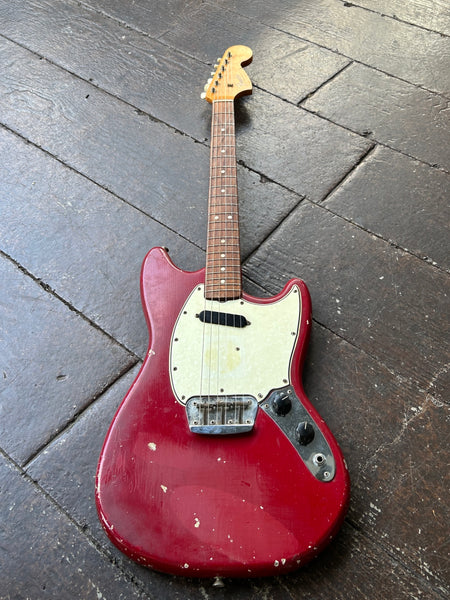 1965 Fender Musicmaster II - Dakota Red – Moze Guitars