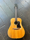 1968 Guild D35NT acoustic guitar with spruce top and rosewood bridge and fretboard with black headstock