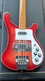 1978 Rickenbacker 4001FL Fretless Bass Fireglo with case