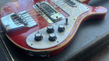 1978 Rickenbacker 4001FL Fretless Bass Fireglo with case