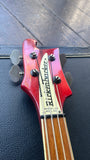 1978 Rickenbacker 4001FL Fretless Bass Fireglo with case