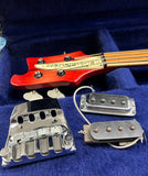 1978 Rickenbacker 4001FL Fretless Bass Fireglo with case