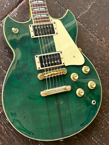 1982 Yamaha SG-1500 Jade Green w/ Gig Bag – Moze Guitars