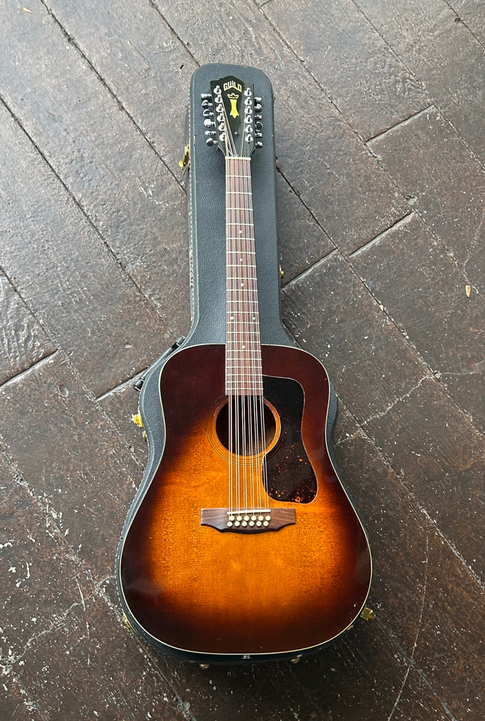1983 Guild D-212-SB Sunburst 12 String w/ Hardshell Case – Moze