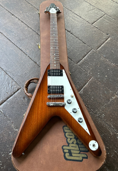 1998 Gibson Limited Edition Flying V - Natural Burst w/ Hardshell