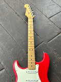 2000 Fender American Stratocaster Left Handed Red