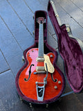 2002 Gretsch G6120TM Tiger Maple Orange