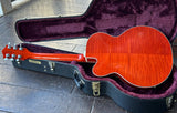 2002 Gretsch G6120TM Tiger Maple Orange