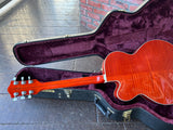 2002 Gretsch G6120TM Tiger Maple Orange