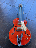 2002 Gretsch G6120TM Tiger Maple Orange