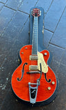 2002 Gretsch G6120TM Tiger Maple Orange
