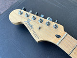 2003 Fender Standard Stratocaster Lefty with Maple Fretboard (MIM) - Agave Blue w/ Hardshell Case