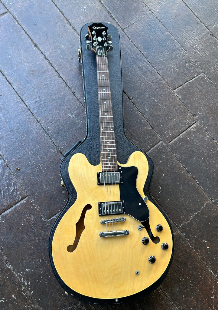 2004 Epiphone ES-335 Dot - Natural w/ Hardshell Case – Moze Guitars