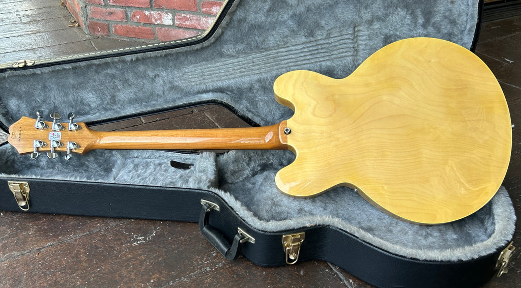 2004 Epiphone ES-335 Dot - Natural w/ Hardshell Case – Moze Guitars