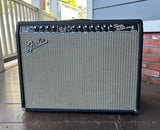 2005 65 Fender Twin Reverb black tolex, grey grill cloth , black control panel