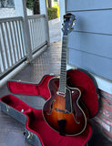 2006 Eastman Uptown AR805CE Sunburst w DeArmond PU