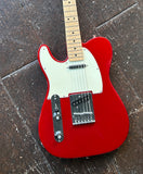 2006 Fender Standard Telecaster Lefty with Maple Fretboard (MIM) - Candy Apple Red