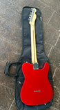 2006 Fender Standard Telecaster Lefty with Maple Fretboard (MIM) - Candy Apple Red