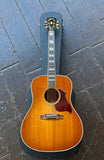 2008 Gibson Hummingbird Artist sunburst acoustic guitar with rosewood with black headstock