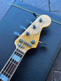 2010 Fender Custom Shop Custom Classic Jazz Bass V Special - Bing Cherry Transparent