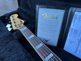 2010 Fender Custom Shop Custom Classic Jazz Bass V Special - Bing Cherry Transparent