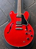 2010 Gibson Custom Shop Dot ES-335 Memphis Plain Top Cherry Red