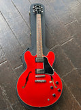 2010 Gibson Custom Shop Dot ES-335 Memphis Plain Top Cherry Red