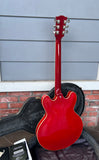 2010 Gibson Custom Shop Dot ES-335 Memphis Plain Top Cherry Red