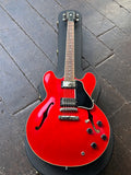 2010 Gibson Custom Shop Dot ES-335 Memphis Plain Top Cherry Red