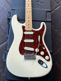 2011 Fender American Standard Stratocaster Olympic White with Noiseless Pick-ups