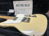 2012 Rock N Roll Relics Jazz Bastard - Aged Olympic White w/ Softshell Case