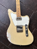 2012 Rock N Roll Relics Jazz Bastard - Aged Olympic White w/ Softshell Case