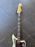 2014 Fender American Standard Jaguar Bass - Olympic White
