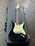 2016 Fender American Elite Stratocaster  electric guitar in Mystic Black finish, rosewood fretboard and maple headstock