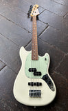 2017 Fender Player Mustang Bass PJ, Olympic White