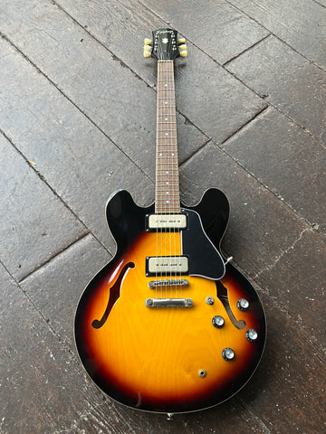 2020 Epiphone ES-335 Sunburst with Fralin P90 Pick-Ups – Moze Guitars