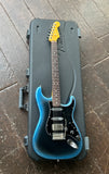 2022 Fender American Professional II Stratocaster HSS - Dark Night blue electric guitar 
