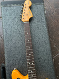 2022 Fender Johnny Marr Signature Jaguar Fever Dream Yellow with Hardshell case