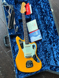 2022 Fender Johnny Marr Signature Jaguar Fever Dream Yellow with Hardshell case