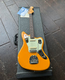 2022 Fender Johnny Marr Signature Jaguar Fever Dream Yellow with Hardshell case