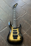 Kramer SM-1 Figured Electric Guitar - Black Denim Perimeter