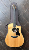 2022 Taylor 210ce Plus acoustic guitar, spruce Top, Rosewood back and sides