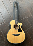 2022 Taylor 352ce Grand Concert 12-String guitar, spruce top, ebony bridge and fretboard, rosewood headstock