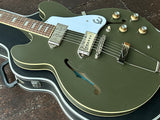 2023 Epiphone Casino Worn Olive Drab