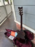 2023 Gretsch G6134TFM-NH Nigel Hendroff Penguin - Dark Cherry Metallic Flame