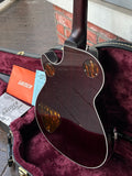 2023 Gretsch G6134TFM-NH Nigel Hendroff Penguin - Dark Cherry Metallic Flame