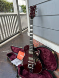 2023 Gretsch G6134TFM-NH Nigel Hendroff Penguin - Dark Cherry Metallic Flame