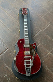 2023 Gretsch G6134TFM-NH Nigel Hendroff Penguin - Dark Cherry Metallic Flame