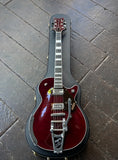 2023 Gretsch G6134TFM-NH Nigel Hendroff Penguin - Dark Cherry Metallic Flame